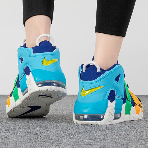 耐克（NIKE）女鞋夏新款皮蓬大AIR减震时尚舒适运动休闲鞋场下篮球鞋DH9719 FJ0693-455蓝色 36