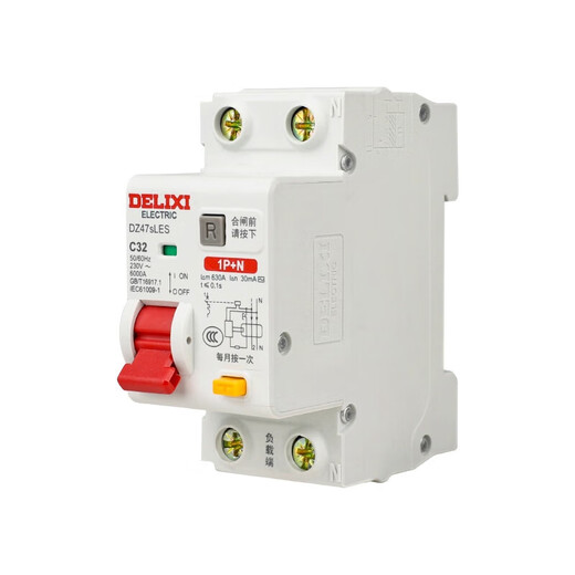 Electrical leakage switch DZ47SLES air switch 32a small volume circuit breaker DZ47PLEY-63 10A 1P+N