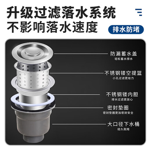 Pufan vegetable wash basin stainless steel sink single tank kitchen vegetable sink simple wash basin integrated basin dish sink [ordinary] 48*35 single tank no faucet
