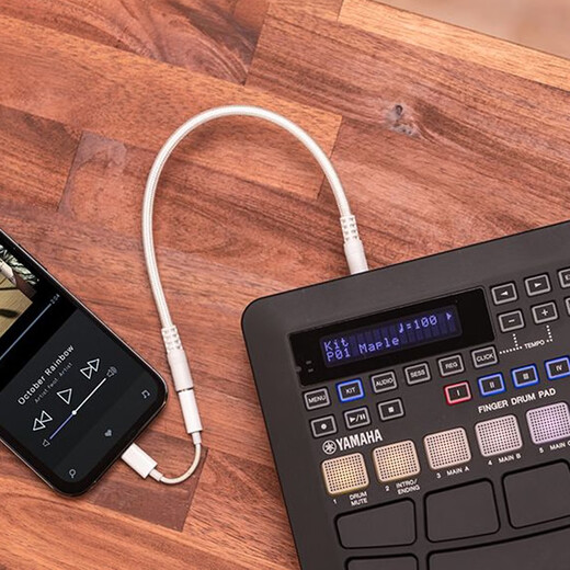 Yamaha Yamaha Finger Drum FGDP50 FGDP30 Electronic Drum Arrangement Entertainment Practice Portable Finger Drum 18 Drums Do not contain cymbals FGDP50