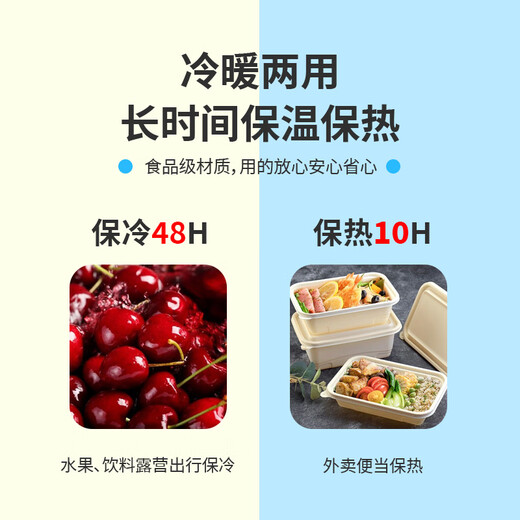 Ice trip car cooler refrigerated outdoor camping cooler thermal insulation 22L