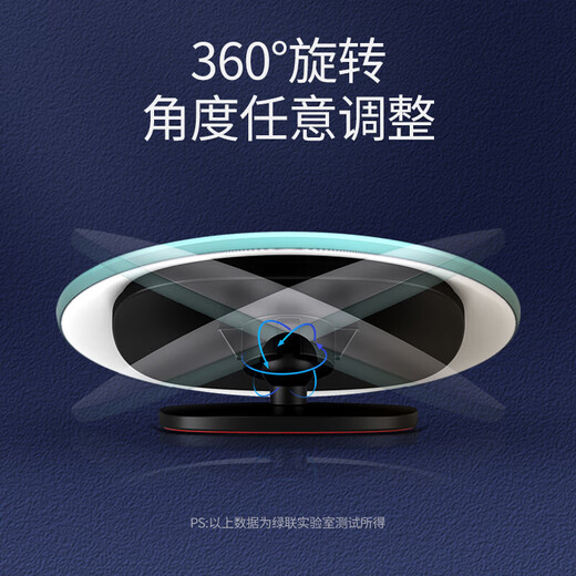 Green-connected car rearview mirror small round mirror reversing mirror assist mirror wide-angle mirror blind spot reversing artifact [two installations] car rearview auxiliary mirror