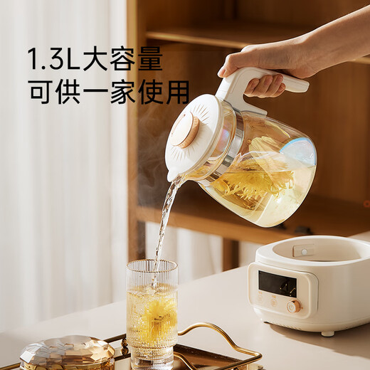 GREENIS Health Kettle Full Glass Constant Temperature Kettle Tea Kettle Office Household Multifunctional Boil Kettle Flower Tea Kettle Electric Kettle Stew Kettle Kettle Tea Maker