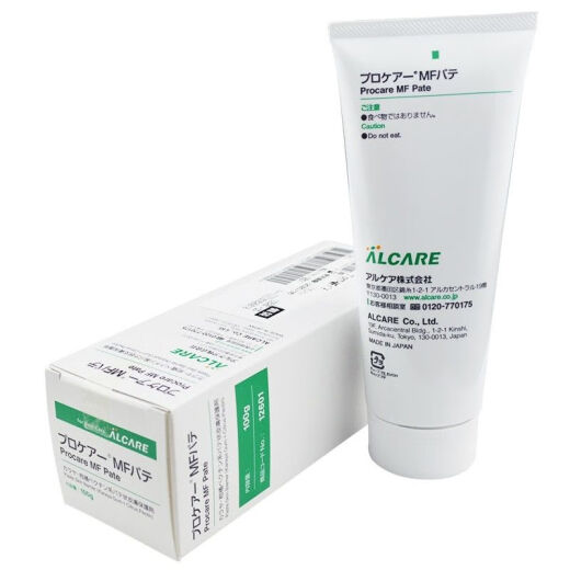 
ALCARE Japan ALCARE leakproof cream 12601 stoma skin protection cream without alcohol 100g stoma leakproof cream Skin care powder 12611] One bottle 50g