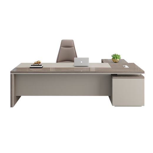 Shusheng Chinese style simple modern boss office desk and chair combination manager executive president desk office furniture single executive desk 1.6 meters