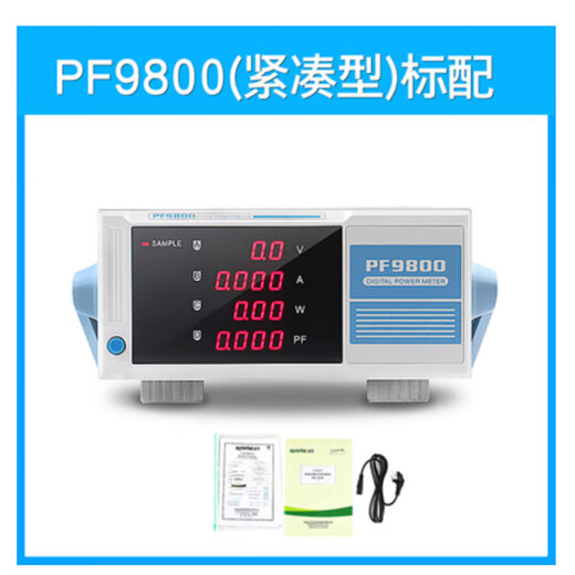 Everfine remote power meter digital smart electrical parameter test power analysis tester PF9901 (40A)