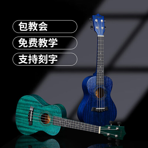 幻想者（Fantast）单板尤克里里23寸初学者入门成人学生乐器男女26寸小吉他个性星空 23寸云杉木送套餐+调音器+星空指