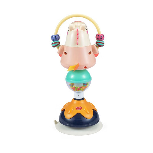 Huile Toys Baby Essstuhl Saugnapfbecher können Zähne kauen Spielzeug handwerksübergreifend Baby, um das Essen zu überreden und das Spiel stolz Little Peacock 385c zu trösten