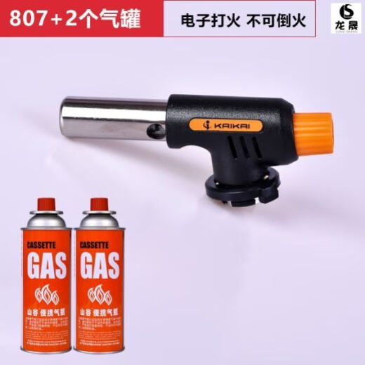 恋品惠倒置卡式气瓶寿司卡斯燎猪毛厨房便携式手握液化气喷火枪烧 单个9194瓶气