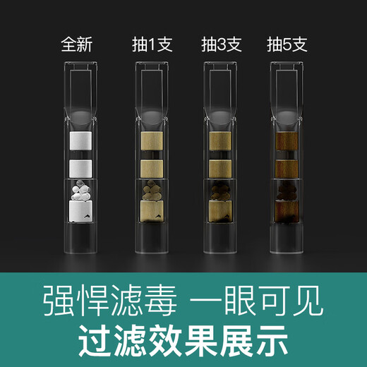 
Joyo cigarette filter disposable cigarette filter coarse medium fine branch three-purpose tar smoking tip men [coarse [coarse medium fine cigarette universal] 2603 [26 heavy filter