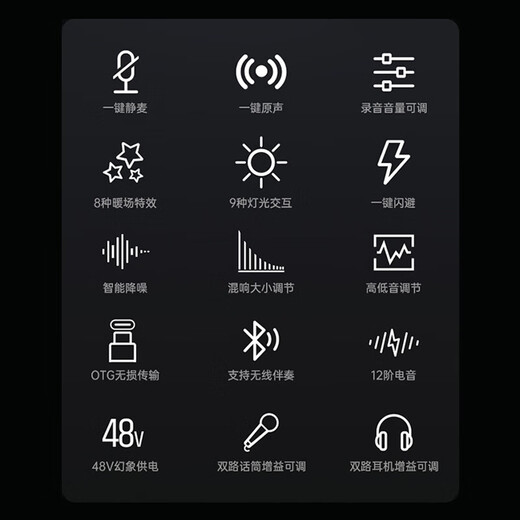 TAKSTAR MX1 Pro mobile live broadcast sound card set microphone karaoke live broadcast equipment complete set of mobile phone and computer universal MX1 PRO standard official standard