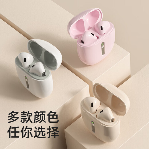 HP True Wireless Bluetooth 5.3 Earphones H10H Compact Semi-in-Ear Game Call Smart Noise Canceling Music Earphones for Apple Android Phones