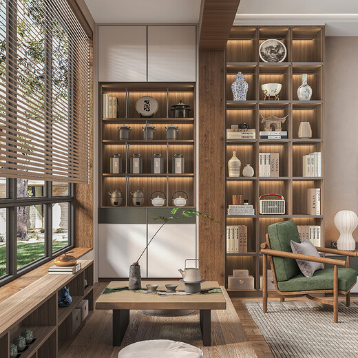 Sophia wardrobe whole house customization modern simple bedroom furniture integrated large wardrobe TV cabinet combination entry shoe cabinet 22 whole house package price