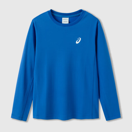 ASICS children's clothing spring new sports long-sleeved quick-drying T-shirt moisture-wicking antibacterial knitted inner wear 8851 ASICS blue 170