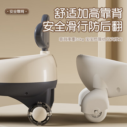 DEERC扭扭车儿童1-3岁溜溜车防侧翻宝宝摇摆车早教玩具生日礼物