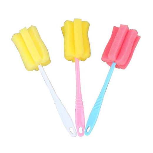 Haushalte Langstorte Becher Pinsel Thermoses Schwamm Reinigungsbecher Reinigung Pinsel Becher Pinsel Flaschenflasche Pinsel Flaschen Pinsel Zufallsfarbe 1