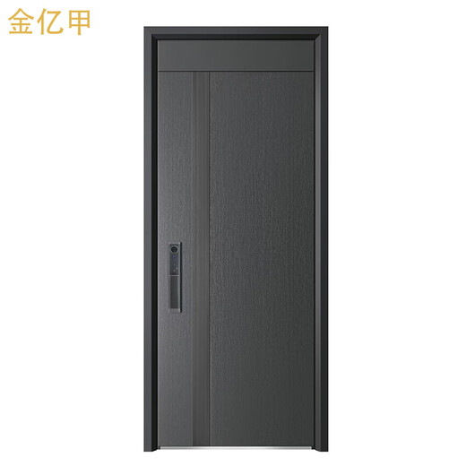 金亿甲门业（A30梦华)甲级安全门精雕板木纹转印入户门支持私人订制 A30梦华单门
