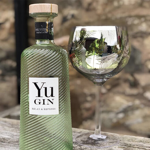 YUGIN【原瓶进口】法国欲蜜柚金酒洋酒马天尼调酒基酒 YuGin蜜柚金酒43% 700mL