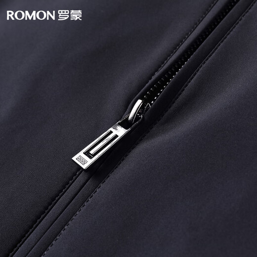 Luo Meng cotton coat men's autumn and winter cotton coat lapel thickened and warm young and middle-aged dad's cold-proof jacket cotton-padded jacket