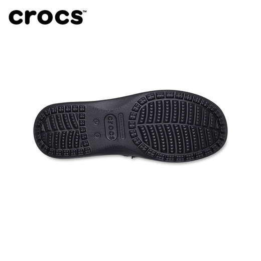 卡骆驰（crocs）休闲鞋 夏季户外男鞋 圣克鲁兹帆布鞋一脚蹬10128 黑色-001 45