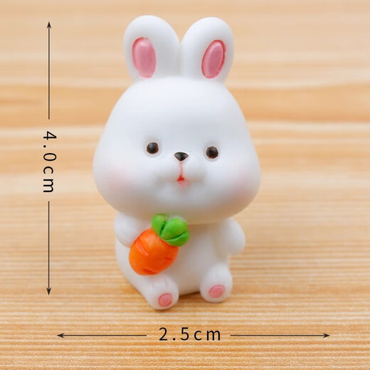 Xixiao twelve zodiac desktop micro landscape ornaments creative animal cartoon small animals cute dress up children's doll gift ugly cow