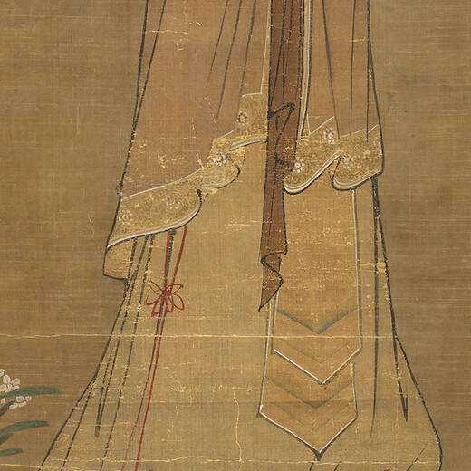 Pinturas de la dinastía Yuan, flores de ciruela, damas, pergaminos de pintura antiguos, réplica de literaciones de pinturas antiguas, pinturas colgantes chinas, dinastía Yuan Sakyamuni Estatua de Buda Sentada 11975 60x126 cm (Humning pinting Heart Size) Xuan) Xuan