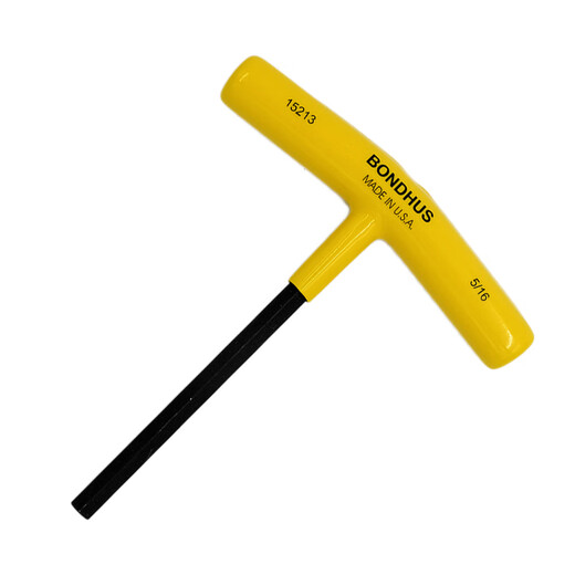 
XMSJ original Bolton T-shaped hexagonal wrench T-handle hexagonal hardware tool T-shaped wrench hexagonal edge metric flat head 8mm length 152mm (15272)