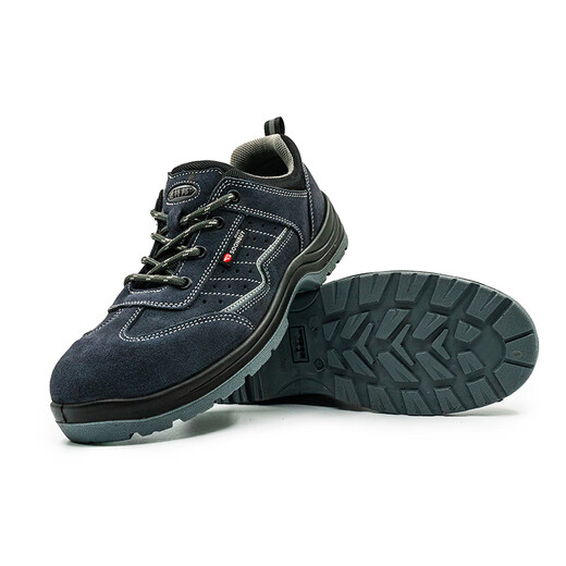 Tashan Safety Shoes STB-6624 Anti-Smash, Anti-PUNKTURE, Antistatik, ölresistente Arbeitskräfteschuhe tragen resistente, schockabsorbierende, bequem 37 37