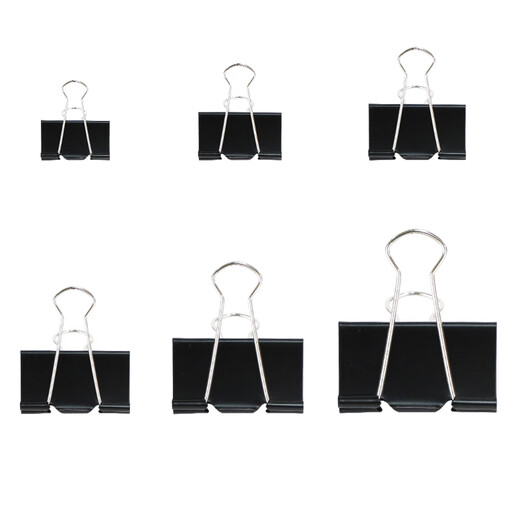
1 long tail clip 9mm dovetail clip small ferrous metal iron clip paper ticket clip information fish tail clip bill document clip office supplies 40 pieces/tube 3883
