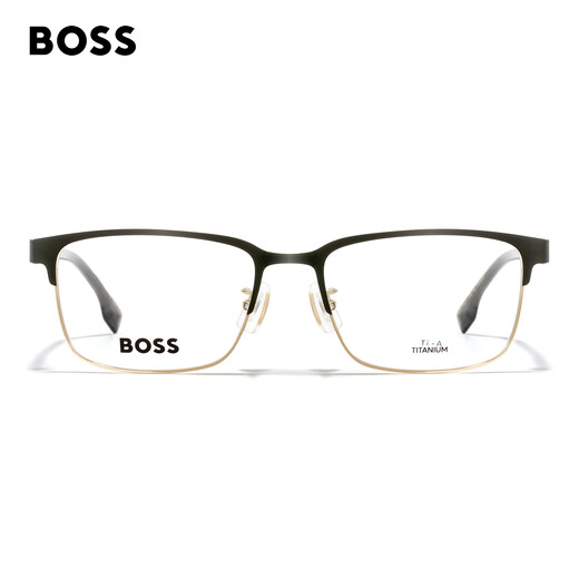 Hugo -Chef Hugo Boss Gläser Rahmen Rahmen für die klassische Business Eyebrow Line Myopia Gläser Rahmen können mit Gradlinsen ausgestattet werden 1476 2m2