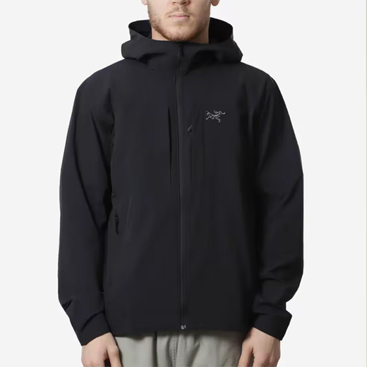 始祖鸟（ARC'TERYX）软壳衣GAMMA LIGHTWEIGHT HOODY男子户外轻便防风透气连帽冲锋衣 X9196沙陶棕24款LIGHTWEIGHT S