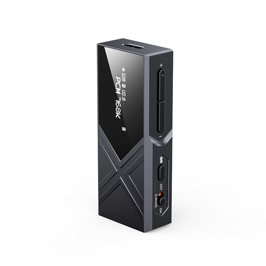 FiiO KA17 flagship decoding headphone amplifier HIFI balanced 4.4 computer sound card Android mobile phone power amplifier portable small tail adapter cable black