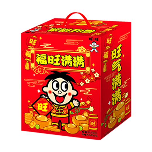 
Wangwang Giant Gift Pack 2.8kg Casual Snacks Gift Pack Gift Box Gift Pack Gift Company Group Purchase Gift Valentine's Day Gift Fuwang Full Gift Box 3888g