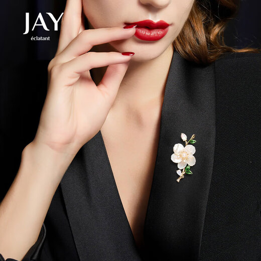 Jay plum blossom brooch women's pin accessories birthday gift for elder mother and mother-in-law