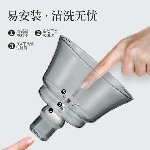 Shangyanfang glass tea set complete set for home office high-end lazy automatic tea making artifact three-piece tea set complete set