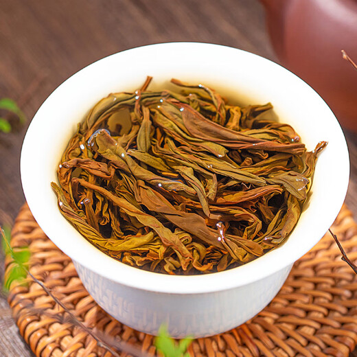 Mohe 2025 neuer Tee Dahongpao Tee Wuyi Mountain Rock Tea Oolong Tee Starker Geschmack Zimt für Geschenkbox 12 Dosen mit hohem Berg fließend Wasser Geschenkbox (Dahongpao)
