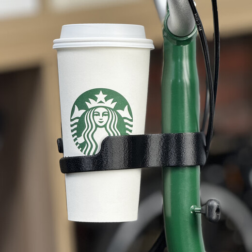 TKHE Fuyao suitable for brompton Xiaobu folding bicycle accessories water bottle holder quick release milk tea coffee cup holder marble white
