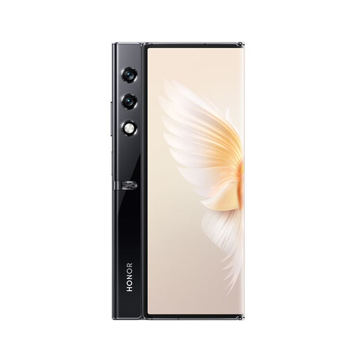 [95% neu] Honor V-Geldbeutelklappbildschirm 8,6 mm Ultra-Licht und dünn 2K Ultra-Definition großer Bildschirm 16+512 Ya Schwarzes Foto 5G AI Smartphone [Qualitätsinspektionsbericht]