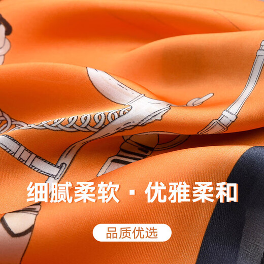 
Hang Sifu Silk Scarf Gift Box Group Purchase Soft Gift Scarf Shawl Temperament to send Mom’s birthday Female Teacher’s Day gifts three practical items