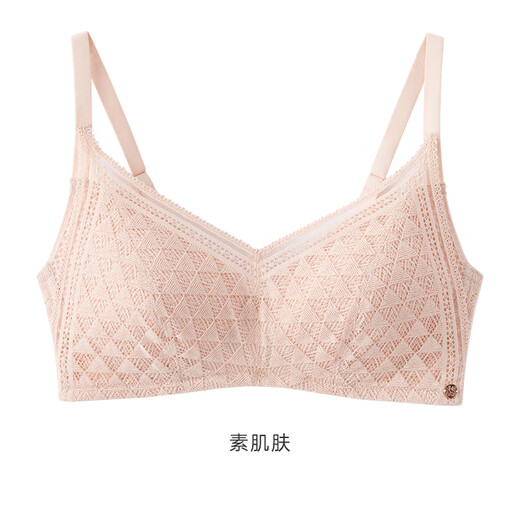 
Love the new product Love the breasts bra Fake breasts bra Postoperative bras strapless lace without steel rings Refreshing geometry Plain skin 85A