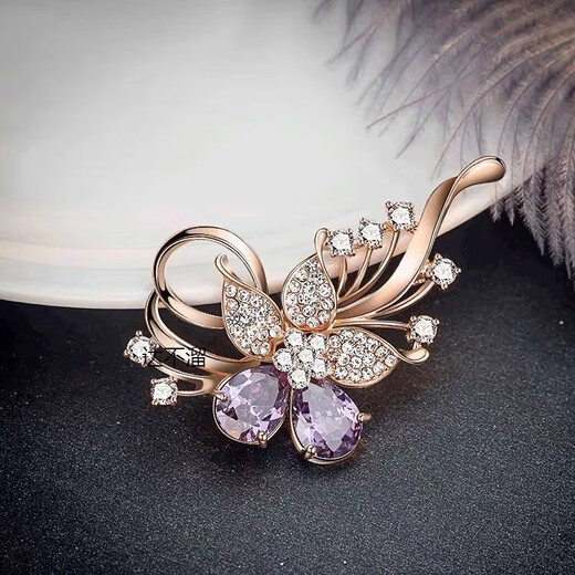 Dabuliu Brooch 2026 Trendy High-end Feminine Luxurious Versatile Personalized Exquisite Pin Birthday Gift Valentine's Day + Women 1