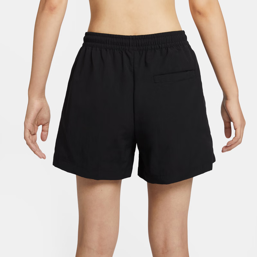 耐克（NIKE）女子中腰短裤秋季运动裤梭织勾勾休闲刺绣FV6623 370地平线绿/帆白 XS