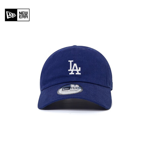 NEW ERA【七夕礼物】 纽亦华棒球帽MLB软顶做旧情侣LA鸭舌帽子 13571503-深蓝色/洛杉矶道奇队 OSFM