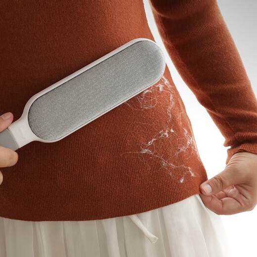 Clothes delinting brush, lint sticking device, roller scraper, lint removal brush, large velvet clothing care brush, suction lint artifact, large starry sky gray 1 pack, electrostatic lint removal brush 18