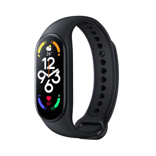 Pulsera Xiaomi 7 Sports NFC Smart Watch Oxygen Oxygen Heart Monitoreo Duerme Monitoreo de la pantalla completa Long Long Living Original Authentic Black 9 NUEVA Pulsera única Versión estándar