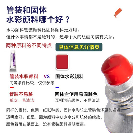 Holbein watercolor paint single tube artist grade transparent watercolor ink painting Chinese painting illustration pigment holbein full series (link 1) 032/232 bright yellow No. 2 5ml