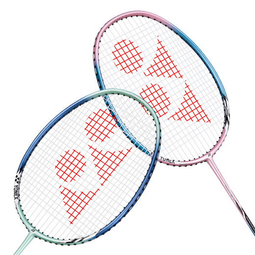 YONEX尤尼克斯羽毛球拍对拍专业训练轻量耐打2支套装NR6000i附球+手胶