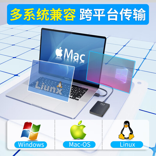 Black Beetle (KINGIDISK) 1TB USB3.0 mobile hard drive K series Pro model dual disk backup 2.5 inches business black compact and portable K100 Pro