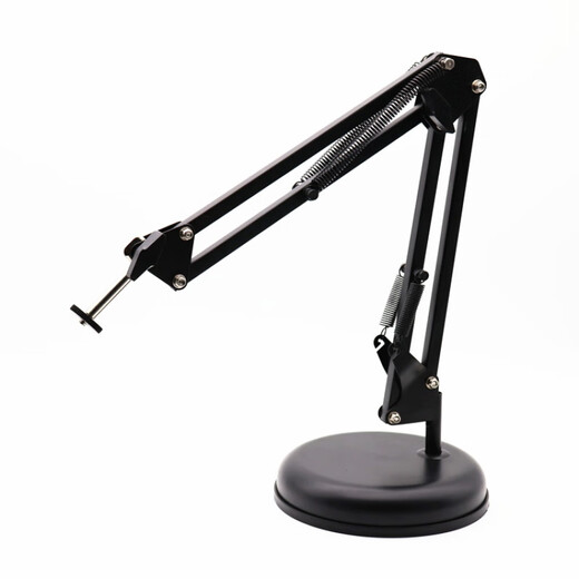 Industrial camera gimbal bracket cantilever bracket CCD camera bracket movable platform white clamp type