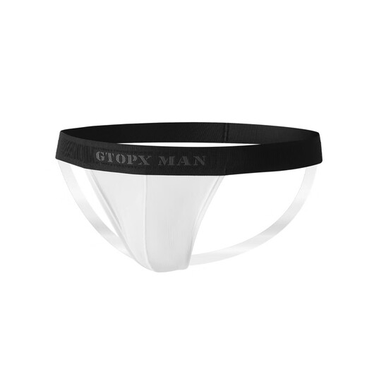 Herren -Tanga können Anal -Stecker -Spielzeug für Männerspielzeug zum Spaß tragen und mit Double -Tanga -Unterwäsche weiß xxl flirten